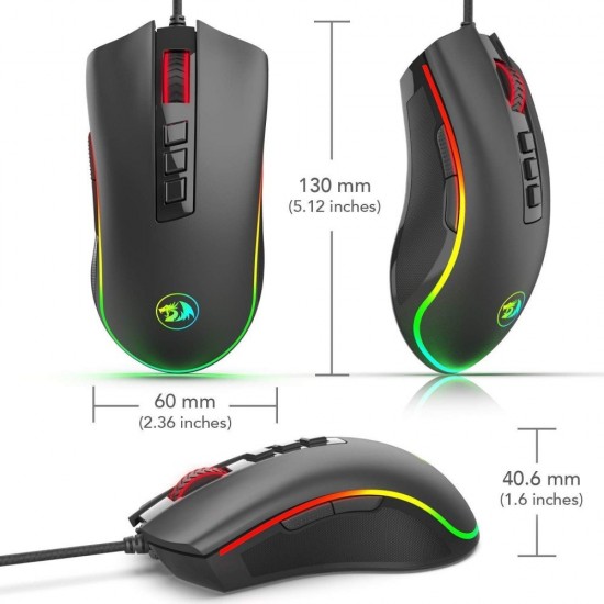 Redragon M711 COBRA RGB Gaming Mouse